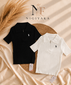 Polo Knit Shirt By Nigiyaka
