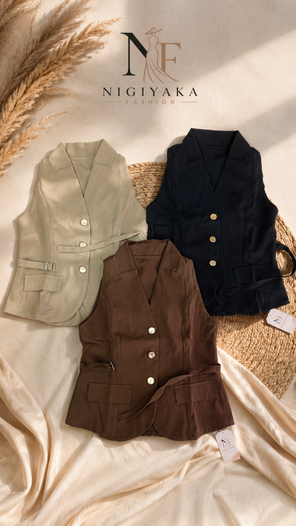 Tailored Vest Nigiyaka