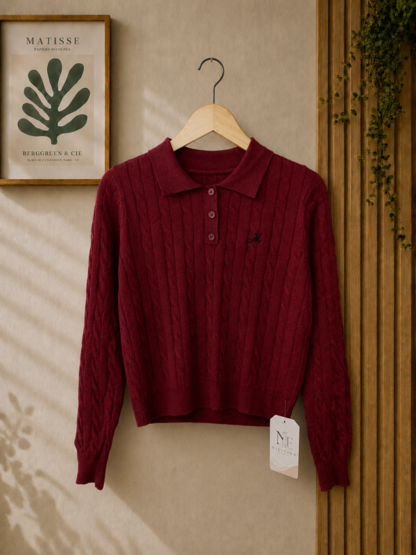 Sweater Polo Knit