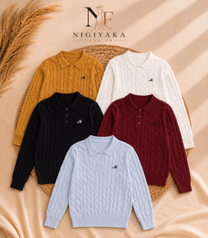 Sweater Polo Knit